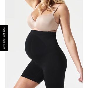 Belly support bike shorts